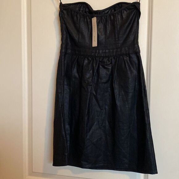 NWT Jenny Han Linen Waxed Dress(size XS) - Picture 4 of 10